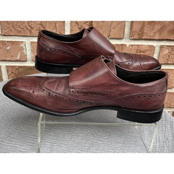 Men\'s Vero Cuoio Wingtip Double Strap Monks Shoes Size 42.5 US 9.5 main image 12